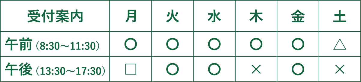 診療案内